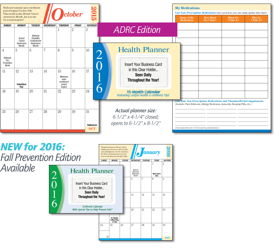 Senior Health Pocket Planner