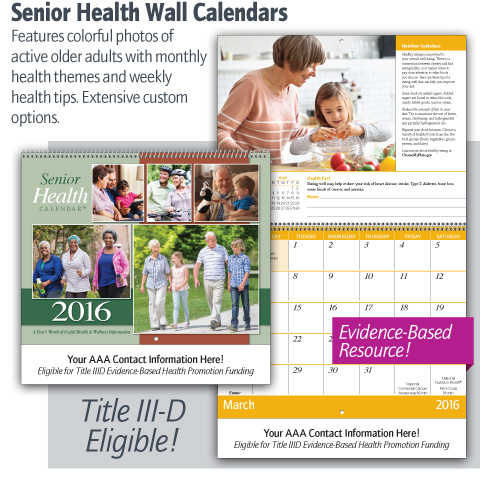 Senior Health Wall Calendars