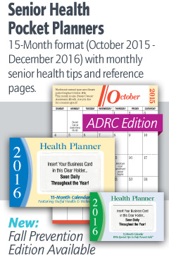 Senior Health Pocket Planners