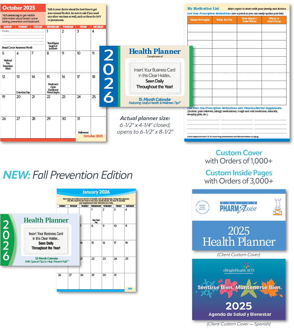 Senior Health Pocket Planner